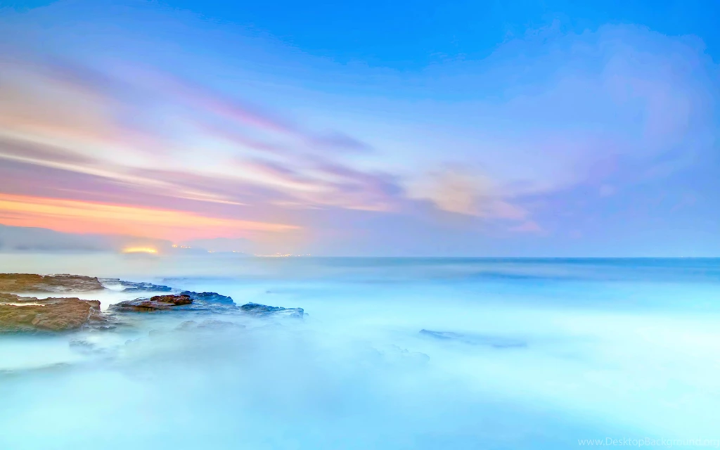 Scenic Highres Cloud Sea Sky Nature Horizon Blue Serenity 4K Ultra ...