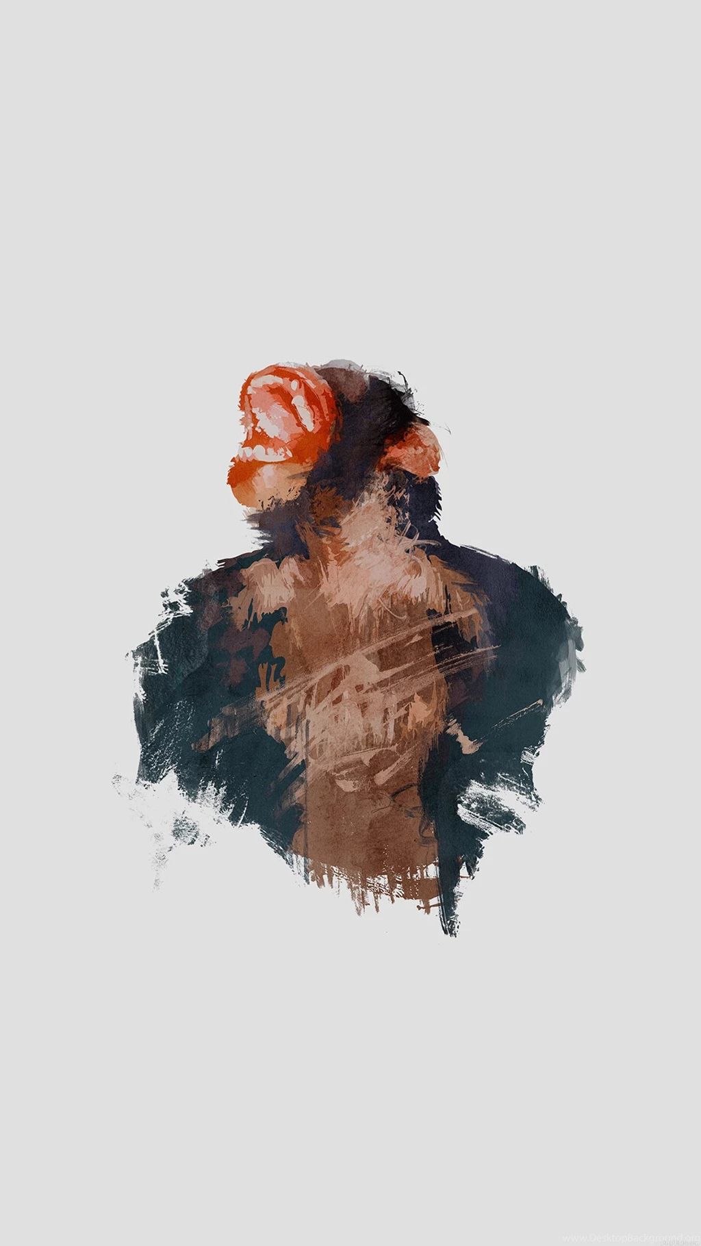 Ape Illust Minimal Art iPhone 6 Wallpapers Download