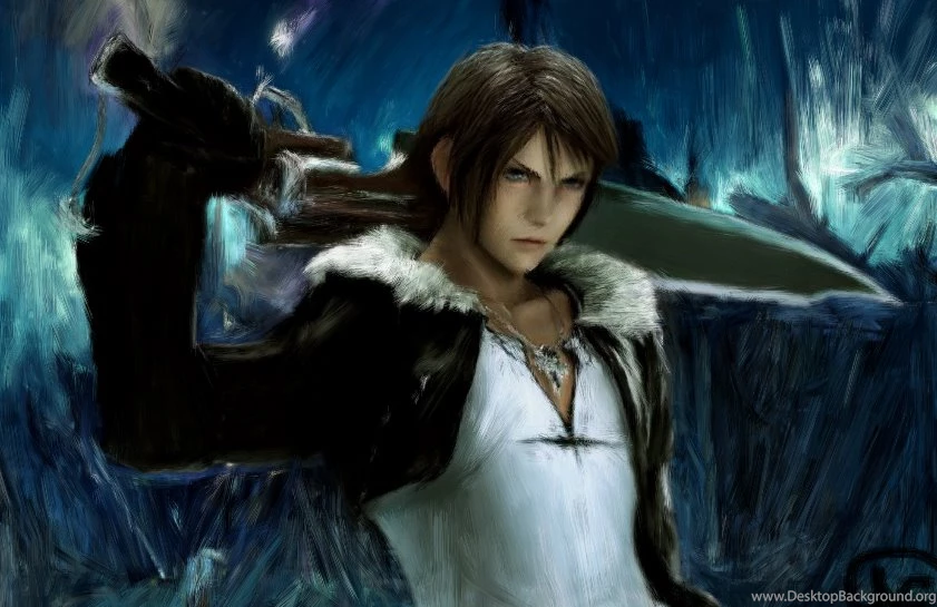 Squall Leonhart Painting By Mocasta On DeviantArt
