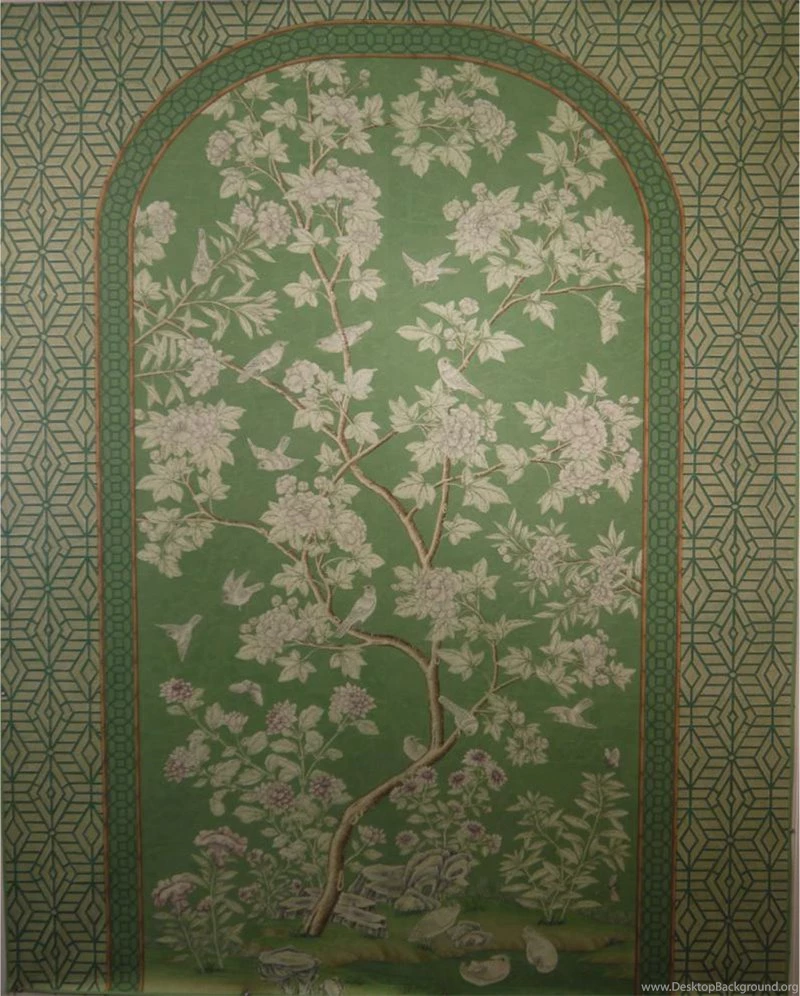 Gracie: Handpainted Wallpaper, Custom Furniture, Asian Art ...