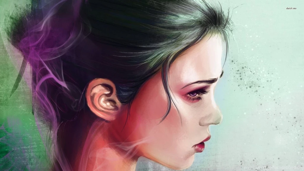 Painting Of A Sad Girl Wallpapers   Artistic Wallpapers