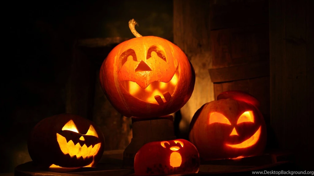 Download Wallpapers 2560x1440 Halloween, Holiday, Pumpkin, Fear ...