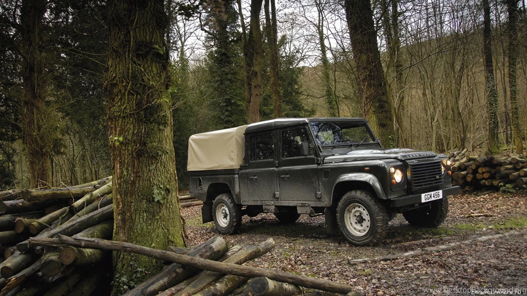 Car Wallpapers Land Rover Defender Double Cab Pickup 2007