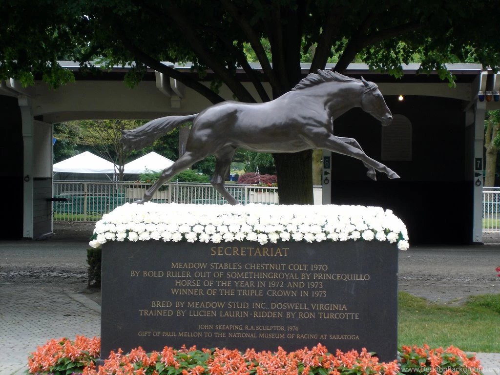 Secretariat Statue At Belmont