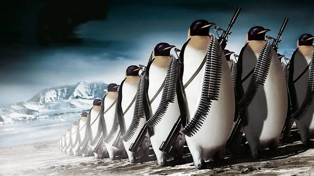Download The Penguins Go To War Wallpaper, Penguins Go To War ...