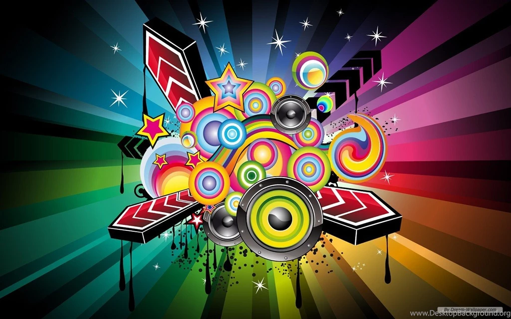 Free Wallpapers   Free Art Wallpapers   Vector Musical Theme 1 ...