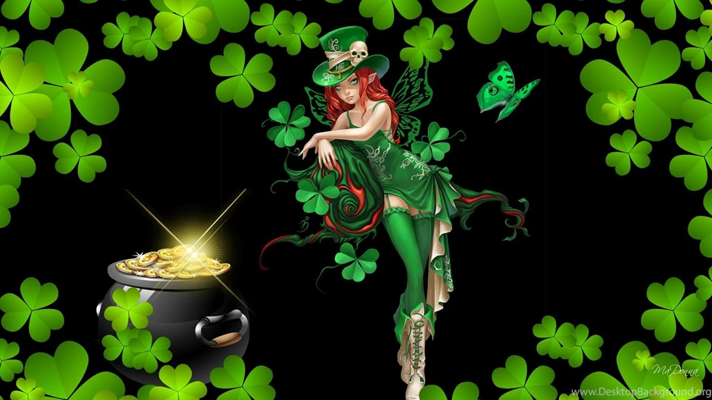 IRISH FAIRY WALLPAPER   (