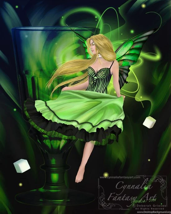 Dancing With The Green Fairy By Cynnalia On DeviantArt