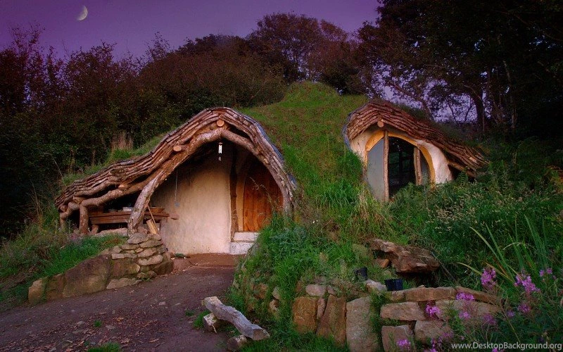 The Hobbit Fantasy Houses Free Desktop Backgrounds And Wallpapers