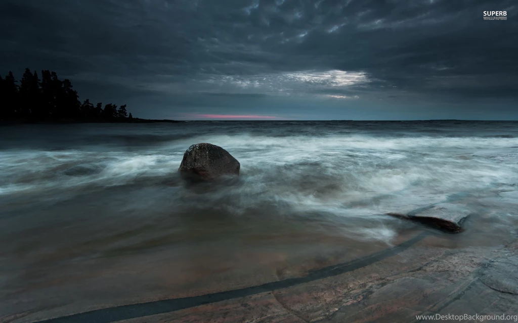 Stormy Sea Wallpapers Beach Wallpapers