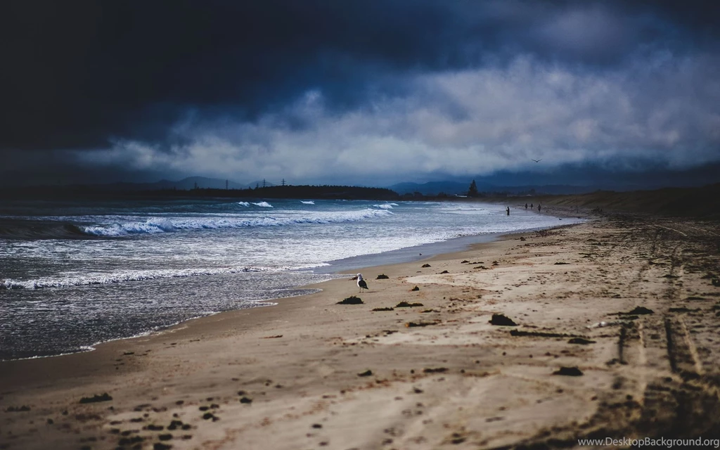 Stormy Sky Over The Ocean Wallpapers