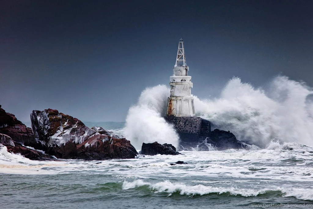 Stormy Winter Sea   (