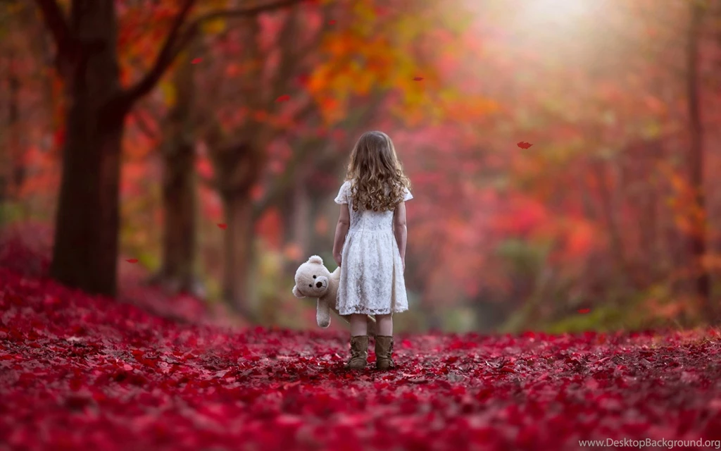 Autumn Girl Alone Wallpapers HD Download Of Lonely Girl