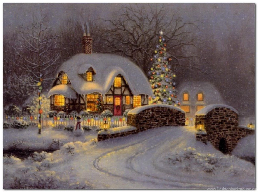 Invitation Card Templates And Wordingpage 2334: Christmas Cottage ...