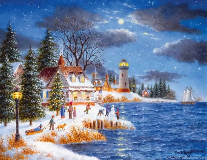 Christmas On The Coast Wallpapers