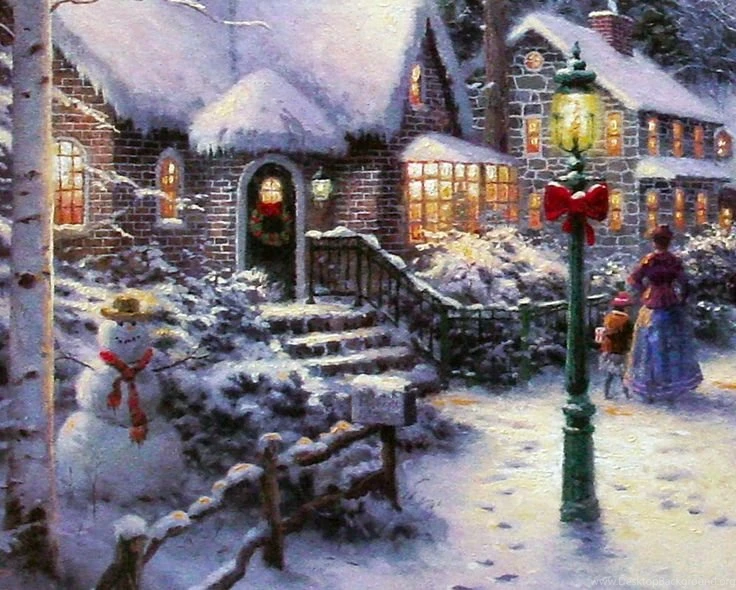 Victorian Christmas Scenes