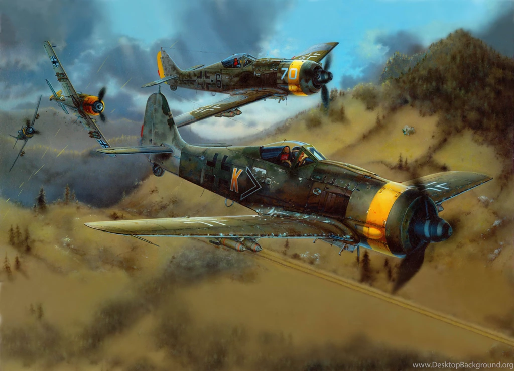 6 Focke Wulf Fw 190 HD Wallpapers