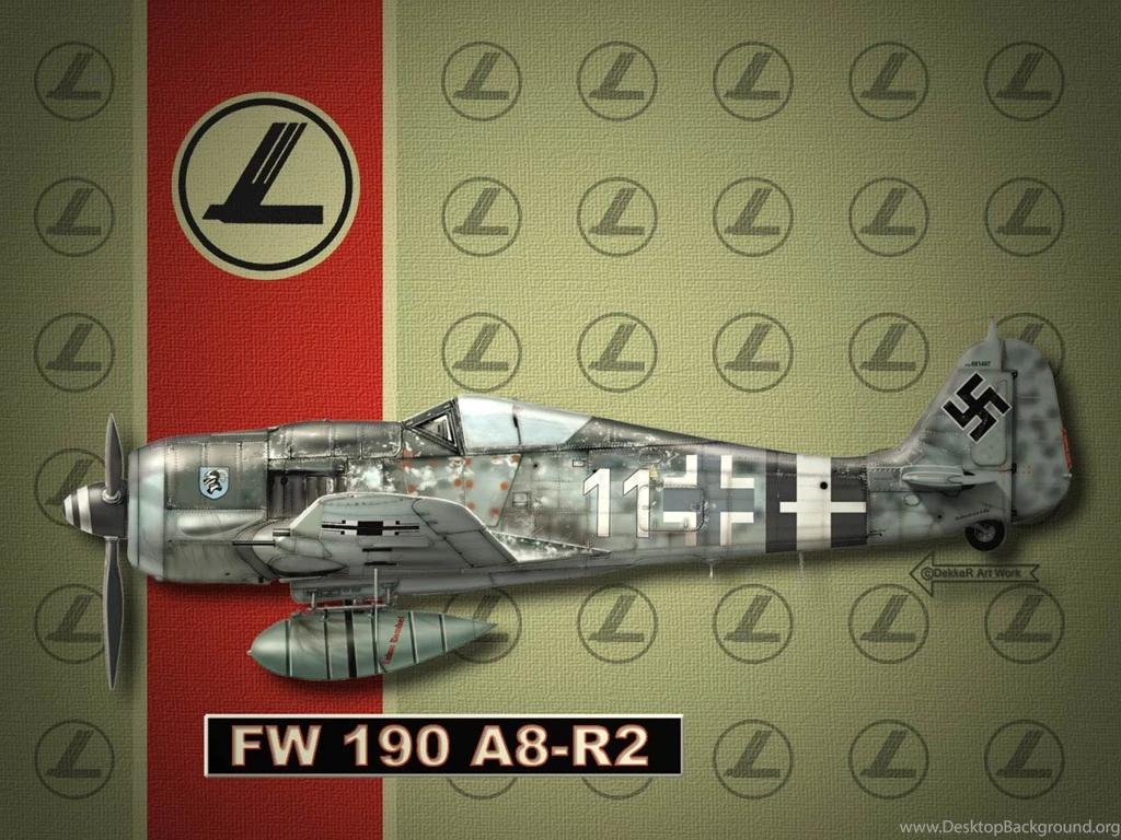 Downloadable Focke Wulf 190 A 8/R2 Wallpapers