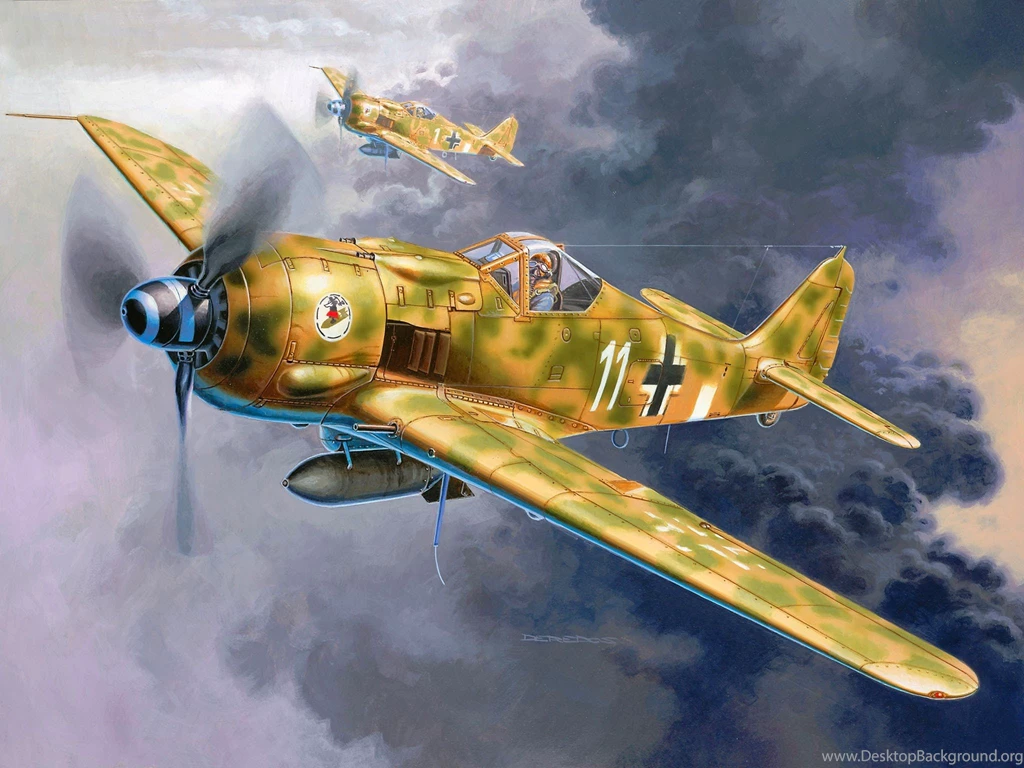 World War II, Fw 190, Focke Wulf, Luftwaffe, Germany, Military ...