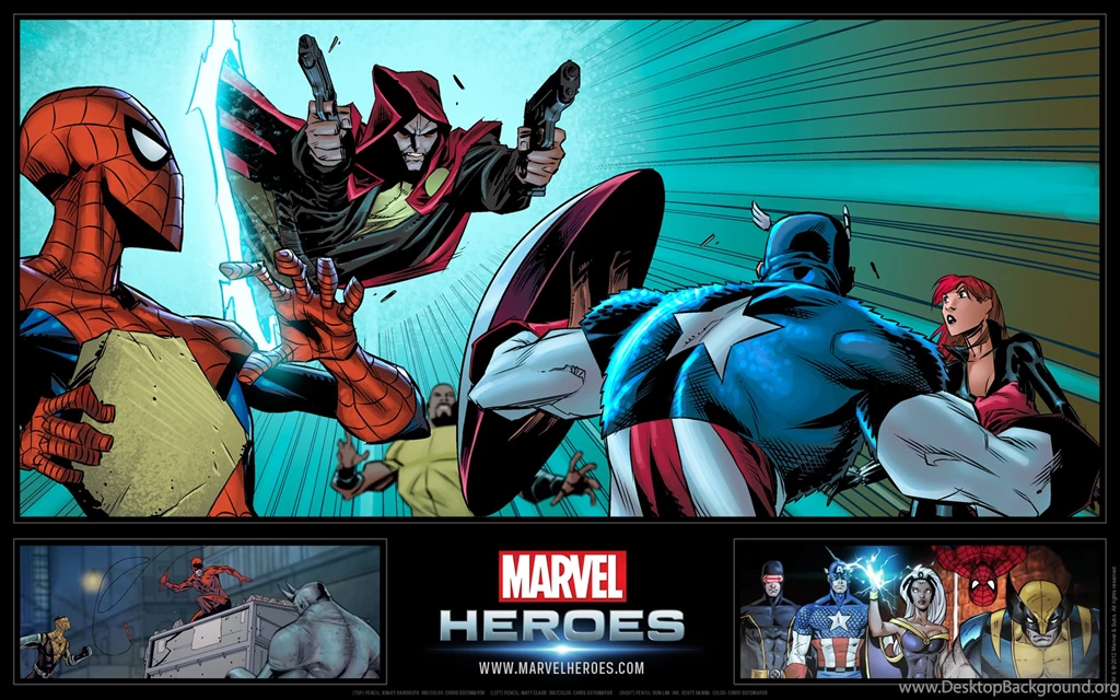 Marvel Heroes HD Wallpapers And Backgrounds
