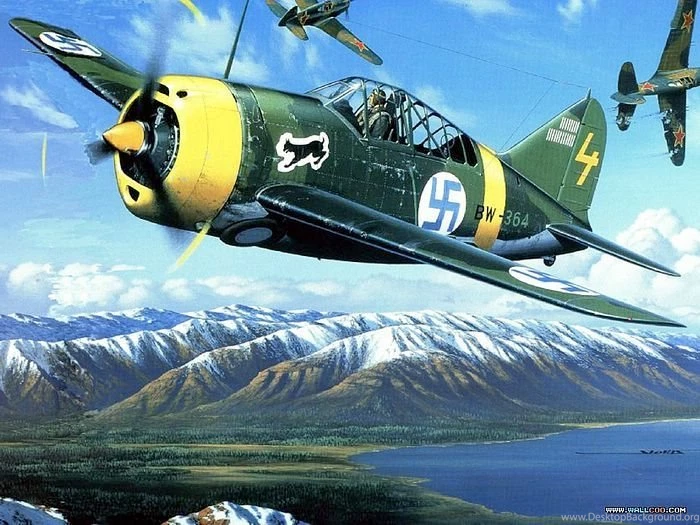 World War II Airplane Art