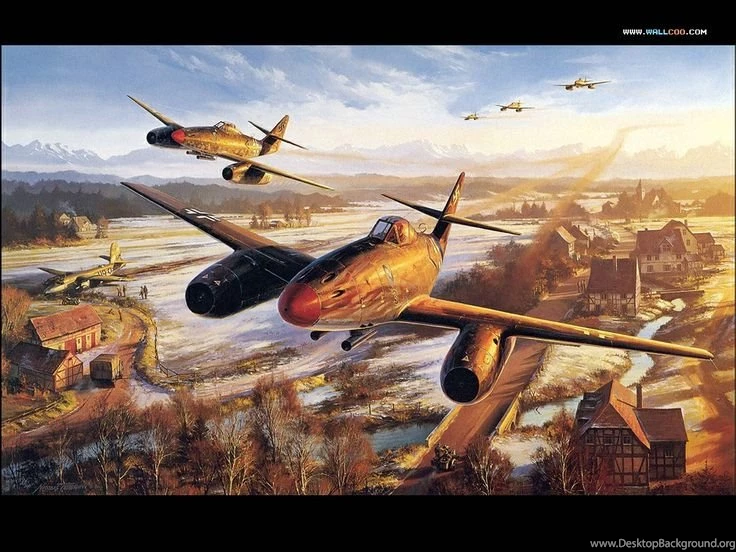 German Me 262 Flight