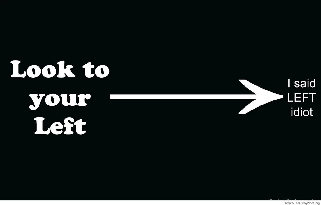 Look To Your Left – TheFunnyPlace