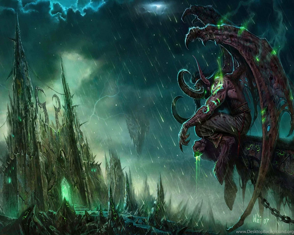 World Of Warcraft Illidan HD Desktop Wallpapers : Widescreen : High ...