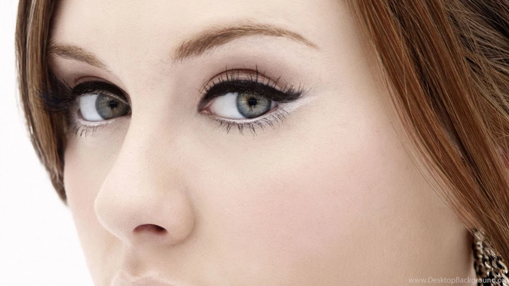 Download Wallpapers 2560x1440 Adele, Girl, Look, Face, Cosmetics ...