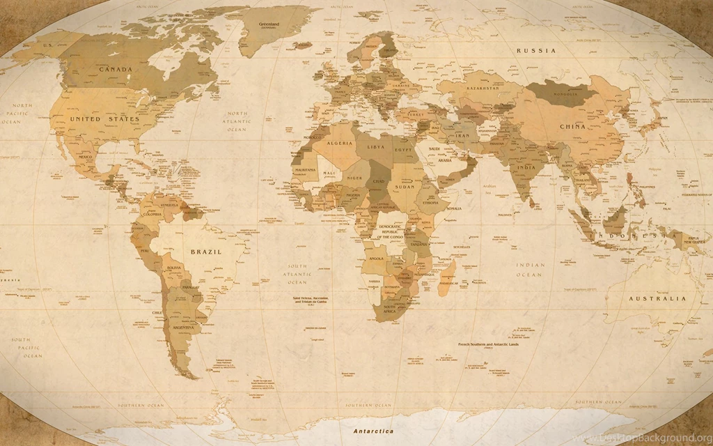 World Map Wallpapers