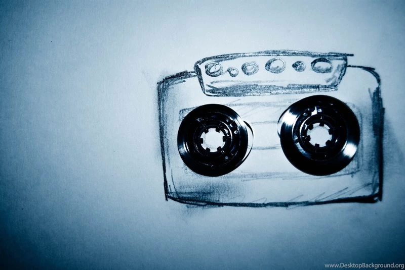 Music Artistic Cassette Artwork Drawings 3872x2592 Wallpapers ...