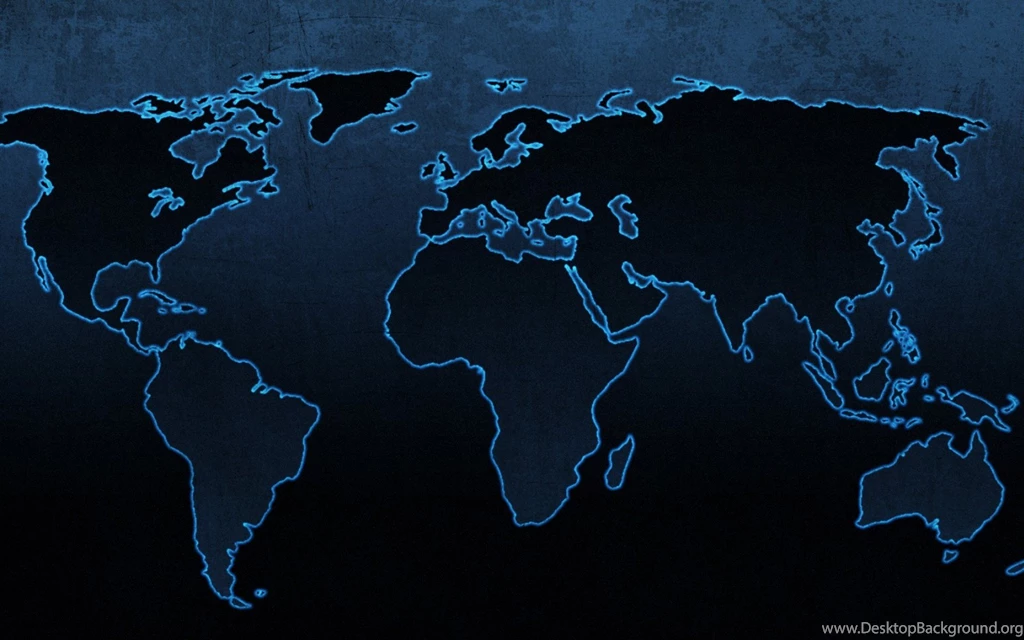 World Map Continents, Blue, 1920x1200 HD Wallpapers And FREE Stock ...