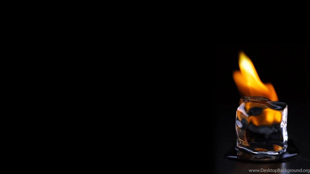 Winning Water On Fire Ice Artistic Elemental Hd Wallpapers ...
