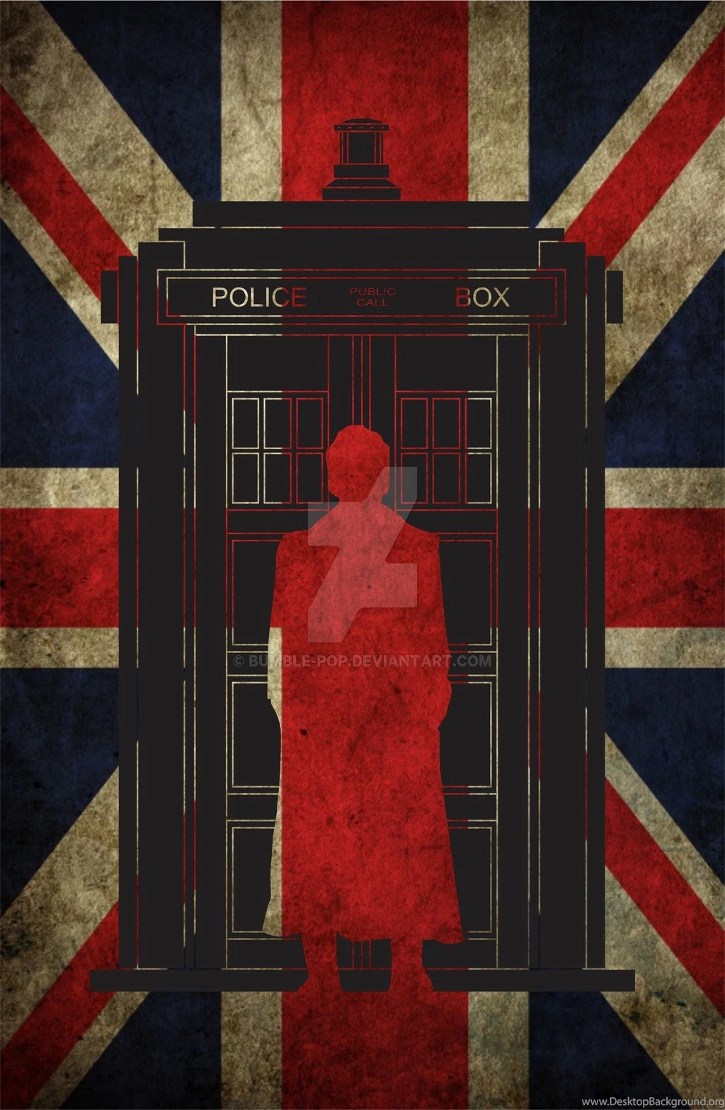 The Doctor Union Jack By Bumble Pop On DeviantArt