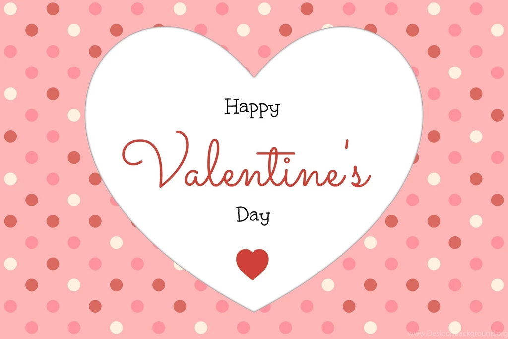 White Heart In Happy Valentines Day HD Wallpapers