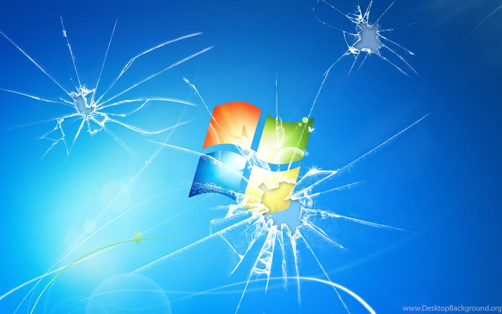HD Cracked Broken Screen Windows Wallpapers HD 1080p Full Size ...