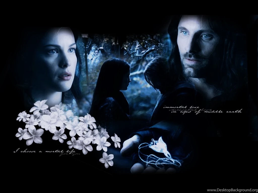 Arwen And Aragorn   Aragorn And Arwen Wallpapers (7610720)   Fanpop