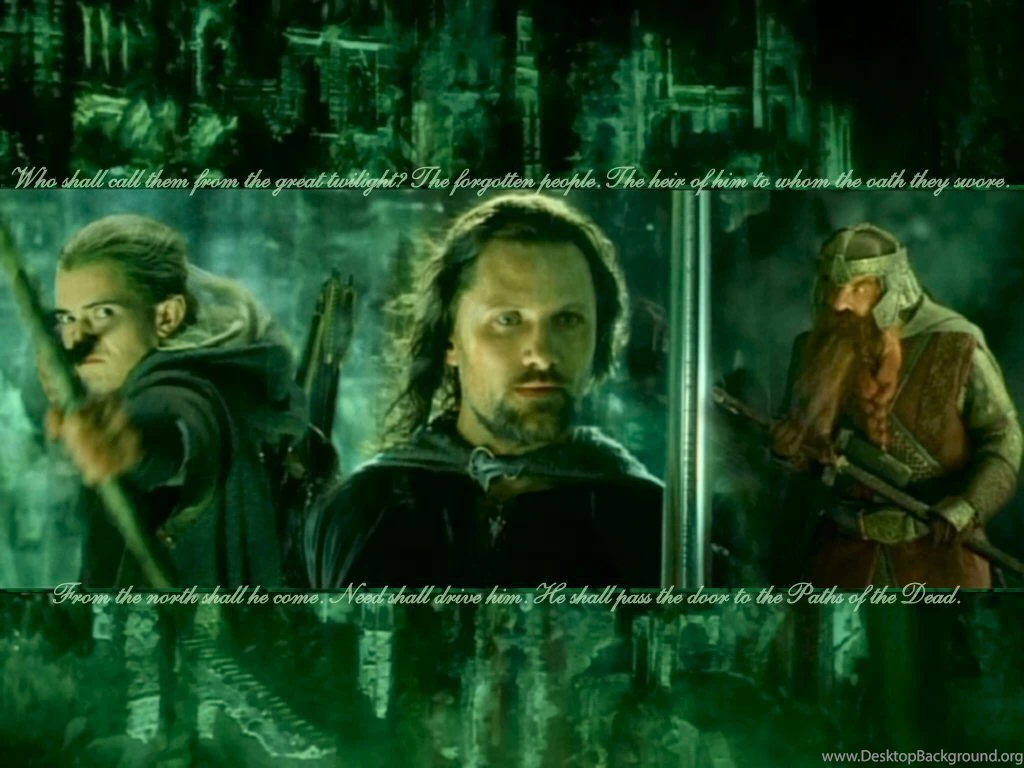 Aragorn, Legolas & Gimli   The Nine Walkers Wallpapers (23297531 ...