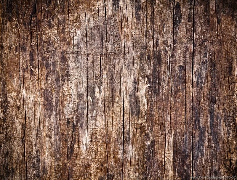 Old Cracked Wood Background, High Resolution