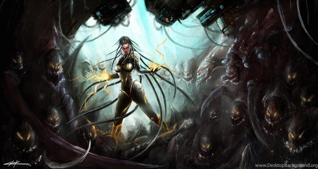 Starcraft 2 Heart Of The Swarm 15 2100x1117, Free Desktop ...