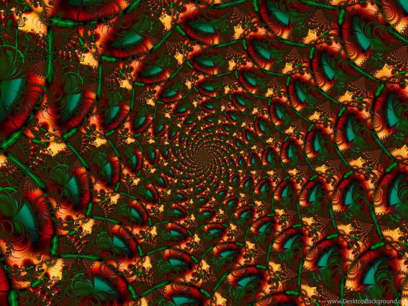 Fractal Art By Vicky, Teal Swirl Wallpapers