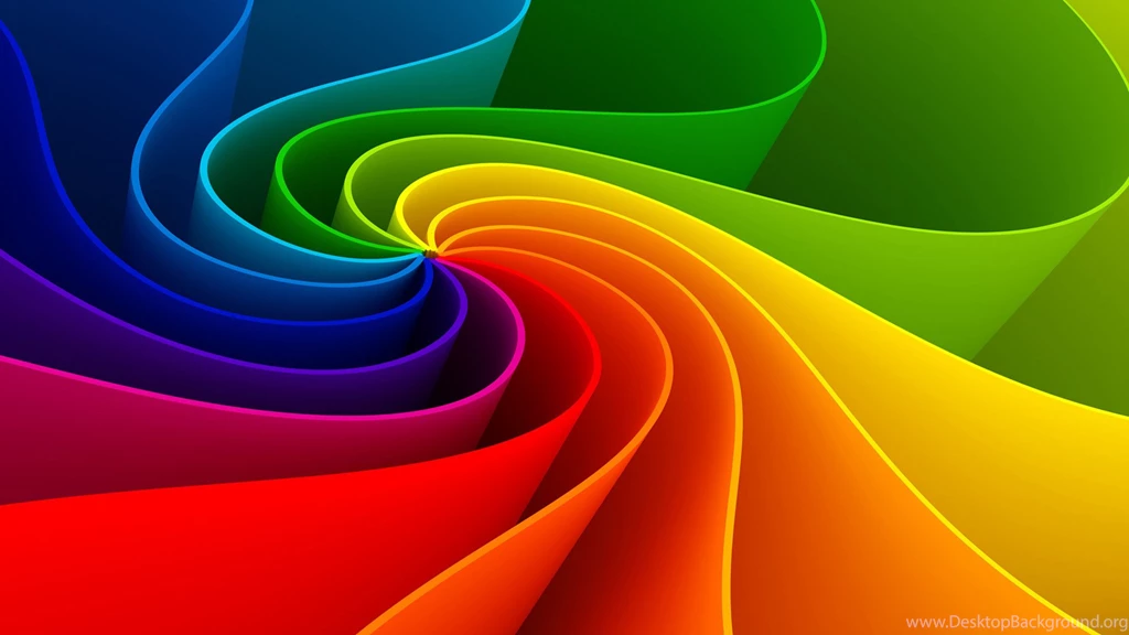 Ribbon Swirl Wallpapers, Green Backgrounds, Pictures And Images