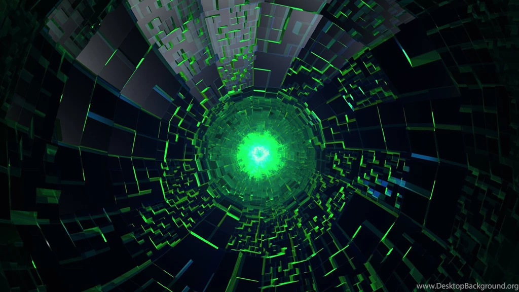 Time Abstract Swirl Wallpaper, Green Backgrounds, Pictures And Images