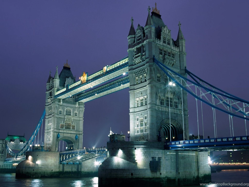 London Tower Bridge At Night Wallpapers