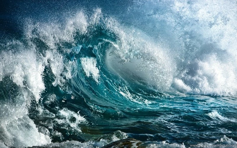 Sea,Sun Sun Sea Waves Vague 1366x768 Wallpapers – Waves Wallpapers ...