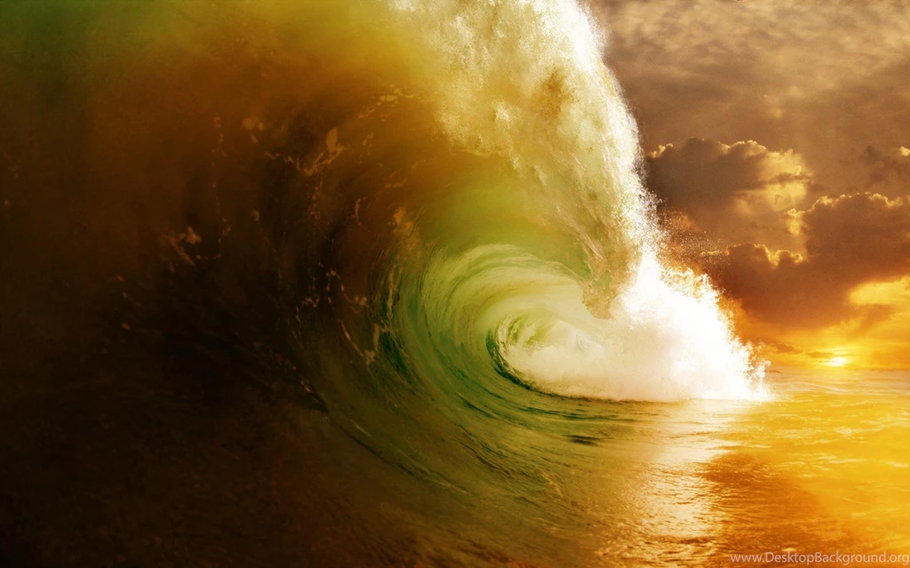 Wallpapers Tidal Wave Steam Nature Hd With Resolution 2560x1600 ...