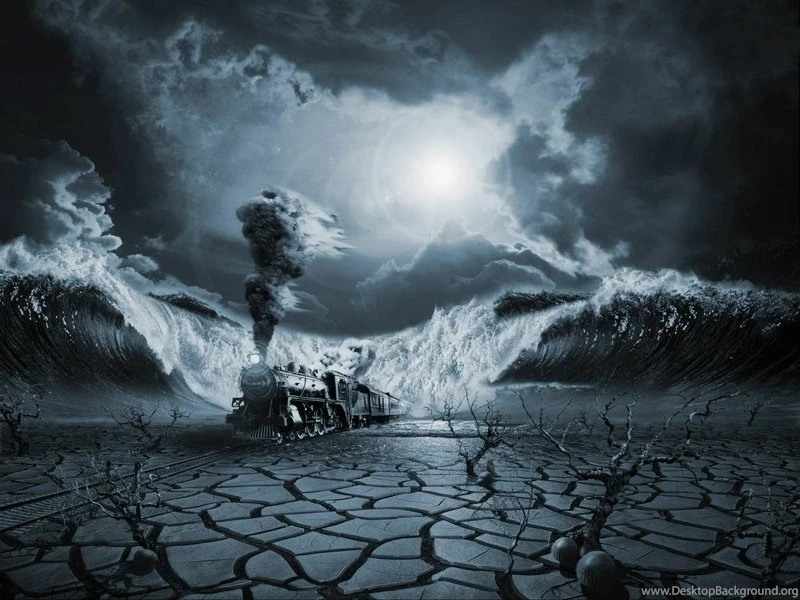 Tidal Wave Desktop Wallpapers