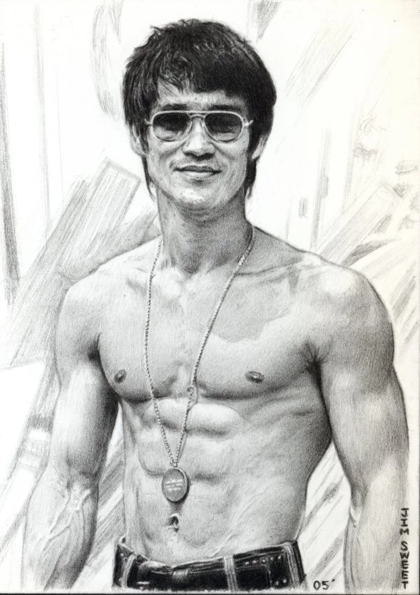 Artistic Bruce Lee Wallpapers Bruce Lee By Jim Sweet