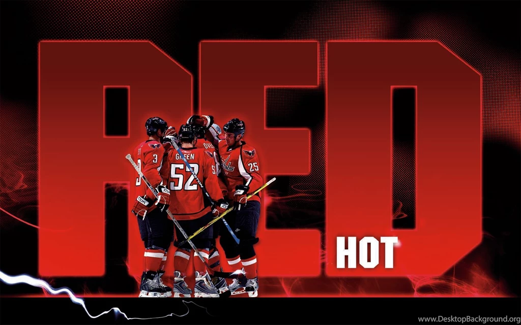 NHL Washington Capitals Red Wallpapers HD. Free Desktop Backgrounds ...