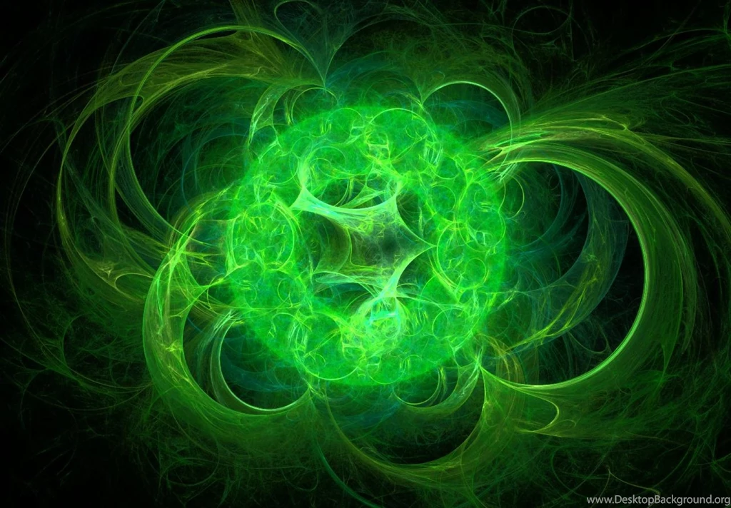 Abstract Green Toxic